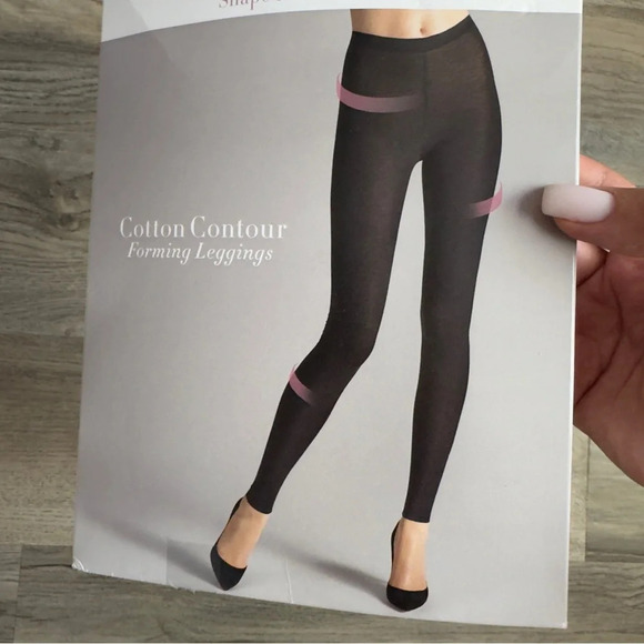 WOLFORD cotton contour control forming leggings rose tan size  XS - Picture 5 of 5